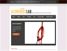 Tablet Screenshot of alchemistlab.com